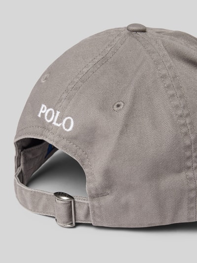 Polo Ralph Lauren Basecap mit Label-Stitching Hellgrau 3