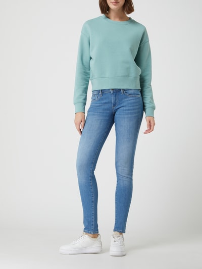 Pepe Jeans Skinny Fit Jeans mit Stretch-Anteil Modell 'Soho' Jeansblau 1