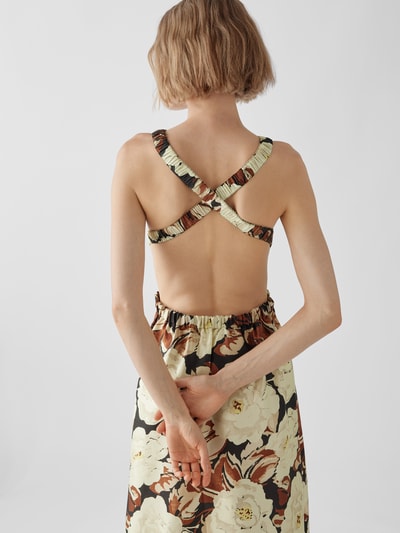 Sir Seidenkleid mit floralem Allover-Muster MULTI STYLEBOP 6