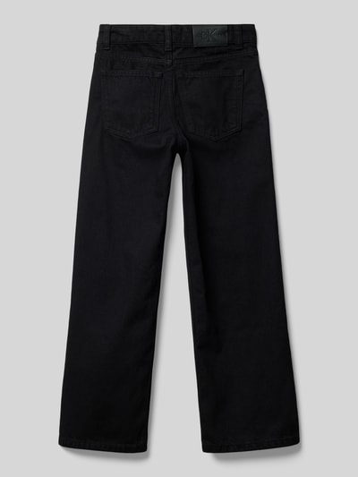 Calvin Klein Jeans Straight leg jeans in 5-pocketmodel Zwart - 3