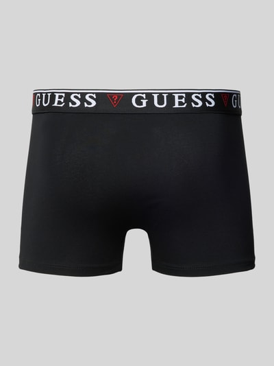 Guess Trunks mit elastischem Bund Modell 'BRIAN HERO' im 3er-Pack Black 3