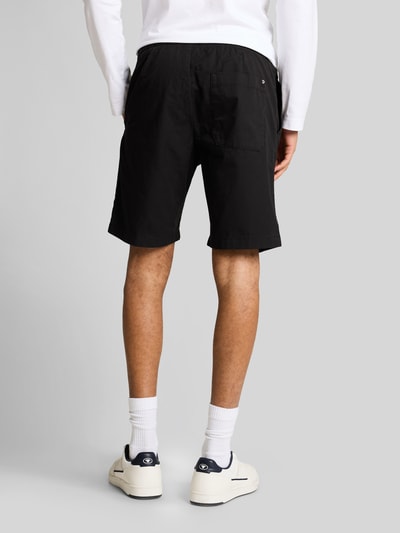 Tom Tailor Denim Regular Fit Sweatshorts aus reiner Baumwolle Black 5