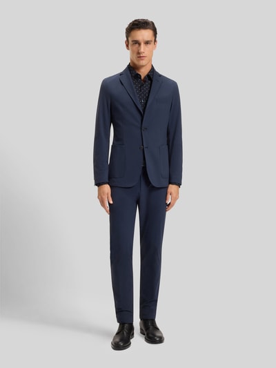 BOSS Slim-Fit Hemd aus Stretch-Jersey Modell 'Style P-HANK-S-KENT-C1-222' Marine 1