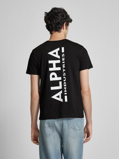 Alpha Industries T-Shirt mit Rückenprint Black 5