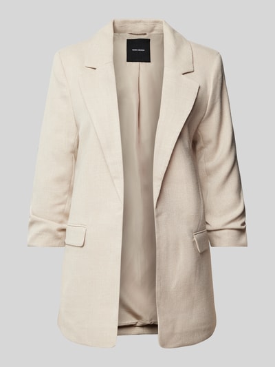 Vero Moda Regular Fit Longblazer mit Raffungen Modell 'FRIDA' Beige 2