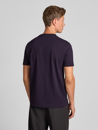 BOSS Green Regular Fit T-Shirt aus Baumwoll-Mix Modell 'TEE' Purple 5