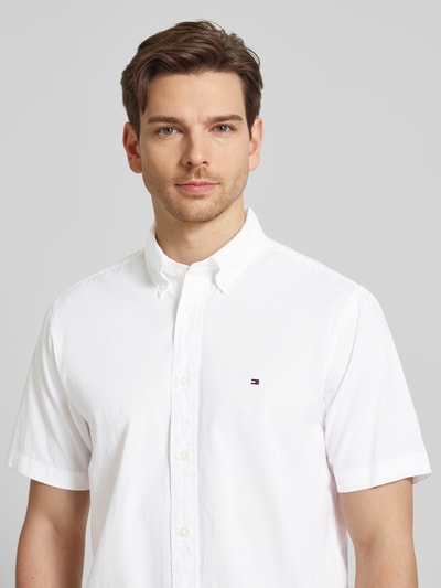 Tommy Hilfiger Regular fit vrijetijdsoverhemd met button-downkraag Wit - 3