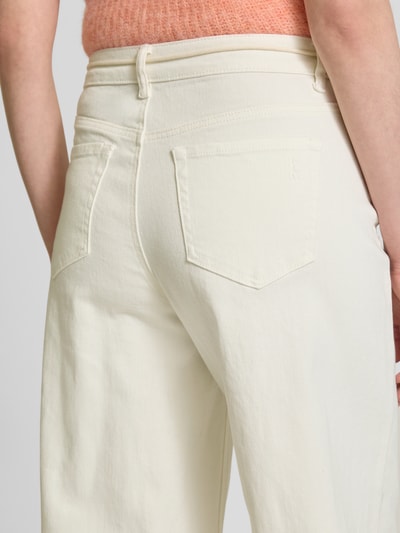 My Essential Wardrobe Jeans mit 5-Pocket-Design Modell 'Dango' Offwhite 3