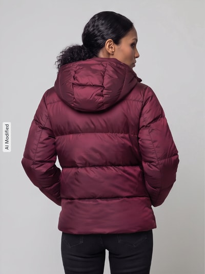 GANT Steppjacke mit Kapuze Bordeaux 5