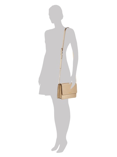 MICHAEL Michael Kors Crossbody Bag aus Saffianoleder Gold 1