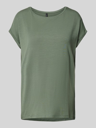 Vero Moda T-Shirt mit Kappärmeln Modell 'AVA' Schilf 2