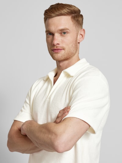 Jack & Jones Premium Koszulka polo z froty model ‘TERRY’ Biały 3