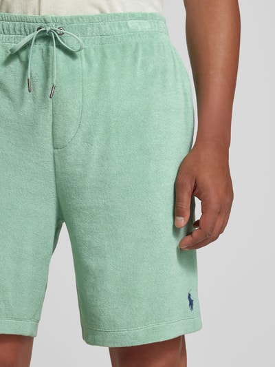 Polo Ralph Lauren Regular fit korte broek met logostitching Turquoise - 3