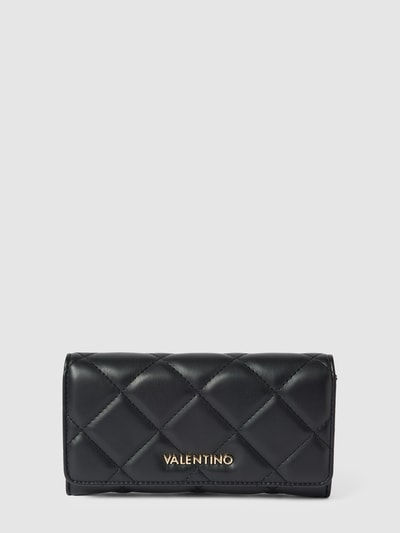 VALENTINO BAGS Handtas met doorgestikte naden, model 'OCARINA' in zwart