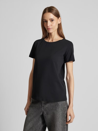 Weekend Max Mara T-Shirt mit Rundhalsausschnitt Modell 'MULTIB' Black 4