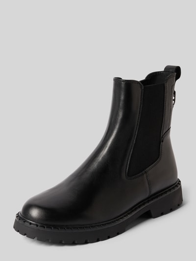 Tamaris Chelsea Boots aus Rindsnappa mit Reißverschluss Black 1