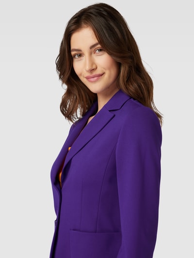 Luisa Cerano Blazer mit Eingrifftaschen Lila 3