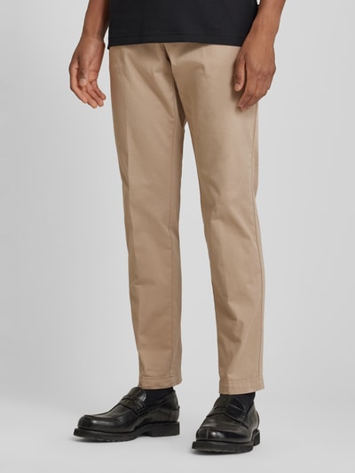 BOSS Slim Fit Chino mit Eingrifftaschen Modell 'Kaito' Beige 4