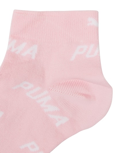 Puma Sneakersocken mit Logo-Muster im 2er-Pack  Hellrosa 3