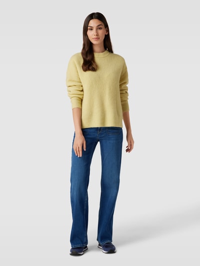 Cambio Bootcut Jeans mit weitem Bein Modell 'TESS' Blau 1