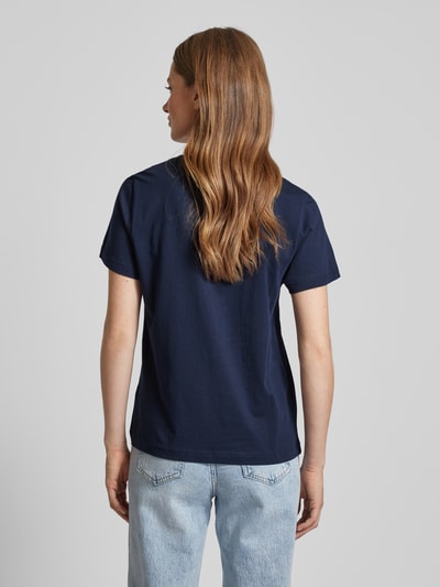 Tom Tailor T-Shirt mit Motiv-Print und -Stitching Marine 5