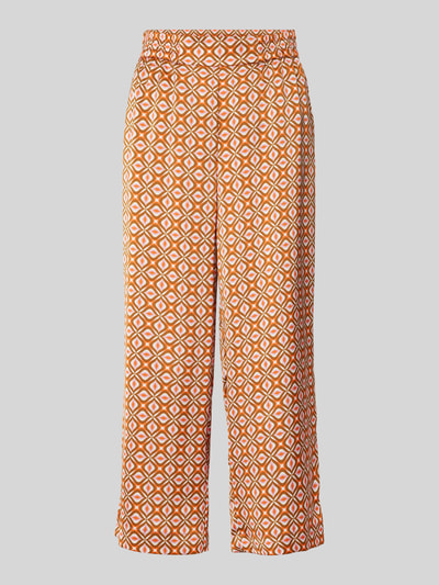 Christian Berg Woman Selection Flared stoffen broek in retrolook Oranje - 2