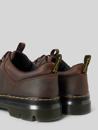 Dr. Martens Lage leren schoenen met treklus Middenbruin - 2