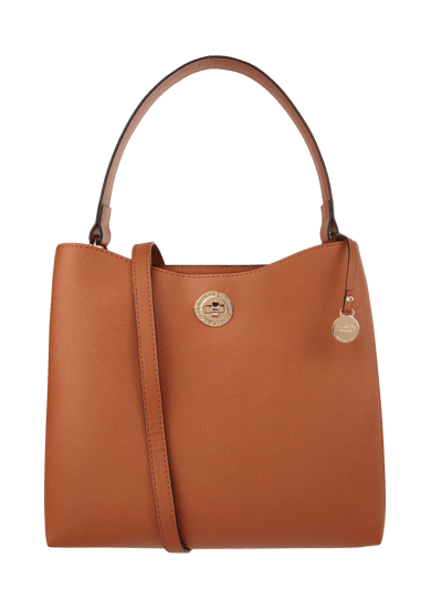 L.Credi Hobo Bag mit Saffiano-Struktur Orange 2