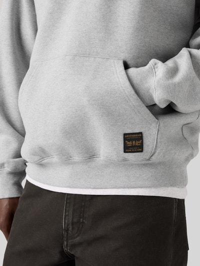Levi's® Relaxed Fit Hoodie aus reiner Baumwolle  Mittelgrau 3