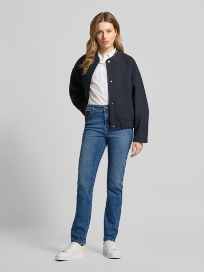 Christian Berg Woman Slim Fit Jeans mit Paillettenbesatz Blau 1