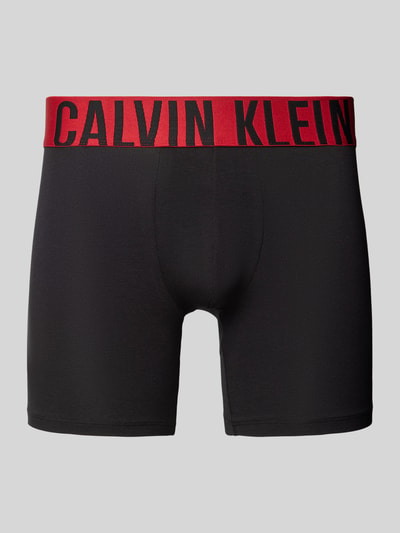 Calvin Klein Underwear Trunks mit Logo-Bund im 3er-Pack Black 1