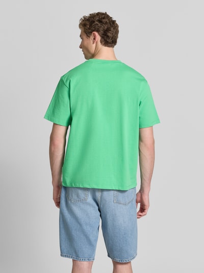 Lindbergh Oversized T-Shirt mit Rundhalsausschnitt Apfel 5
