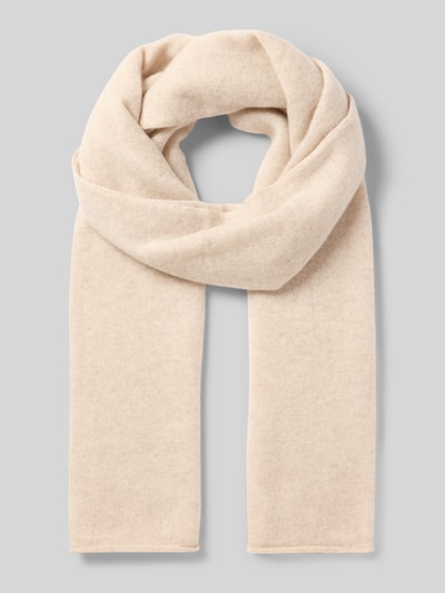 Christian Berg Woman Kasjmiersjaal in gebreide look Beige gemêleerd - 1