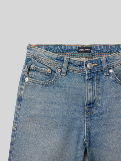 Jack & Jones Szorty jeansowe o kroju baggy fit z 5 kieszeniami model ‘ALEX’ Niebieski 2