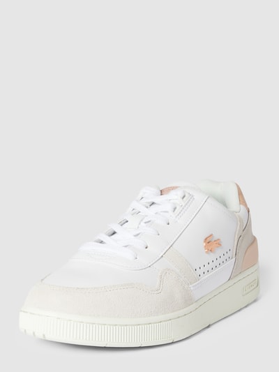 Lacoste Sneakers met logodetails, model 'T-CLIP' Wit - 2