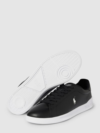 Polo Ralph Lauren Sneaker aus Leder mit Label-Detail Black 3