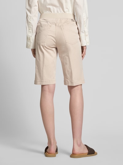 Raphaela By Brax Bermuda met elastische band, model 'PAMINA' Beige - 5
