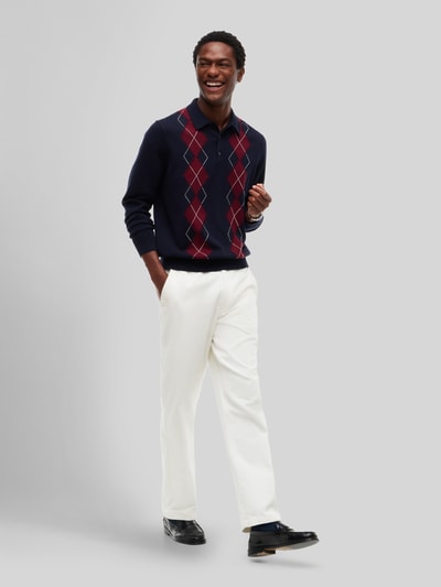 Tommy Hilfiger Straight Fit Cordhose aus reiner Baumwolle Modell 'DOVER' Offwhite 1