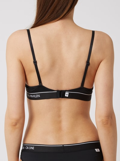 CK One Push-up-BH mit Logo-Bund  Black 5