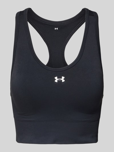 Under Armour Sport-BH mit Label-Print Modell 'Vanish Seamless' Black 1