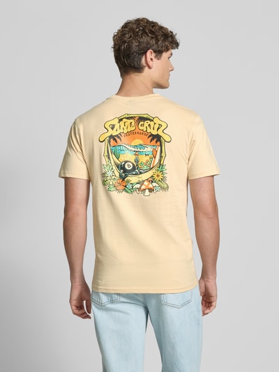 SANTA CRUZ T-Shirt mit Label-Print Modell 'WINKOWSKI' Beige 5