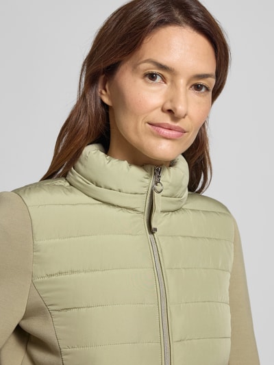 Christian Berg Woman Selection Gewatteerd jack met opstaande kraag Lindegroen - 3