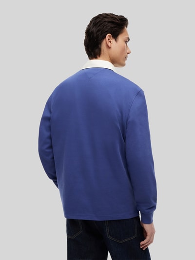 Tommy Jeans Koszulka rugby o kroju regular fit z czystej bawełny Szaroniebieski 5