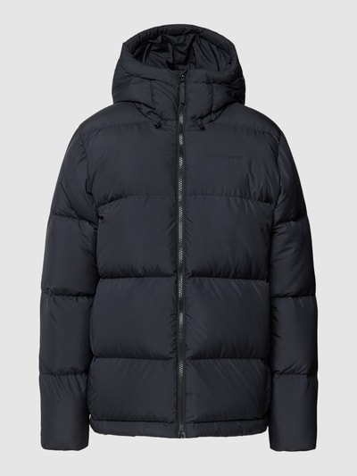 PEAK PERFORMANCE Daunenjacke mit Label-Print Modell 'RIVEL' Black 2