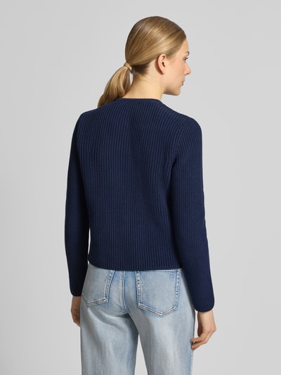 Lauren Ralph Lauren Regular Fit Strickjacke aus reiner Baumwolle Marine 5