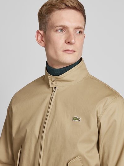 Lacoste Jacke mit Stehkragen Beige 3