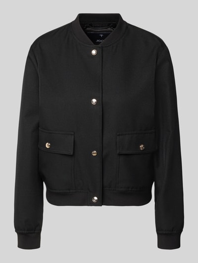 JOOP! Jack met opstaande kraag, model 'Orlanda' Zwart - 2