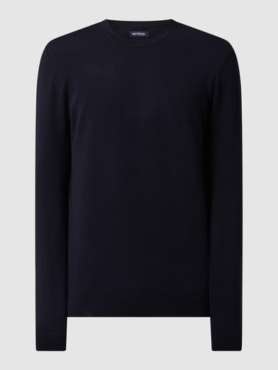 MCNEAL Pullover aus Viskosemischung Marineblau 2