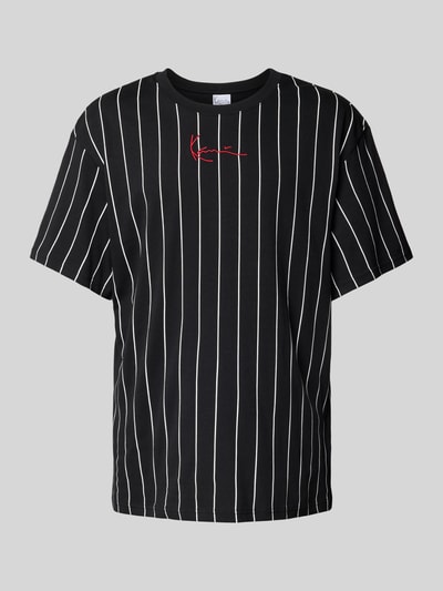 KARL KANI T-Shirt mit Label-Stitching Black 2