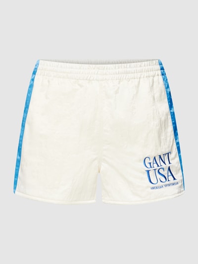 Gant Sweatshorts mit Kontraststreifen Offwhite 2